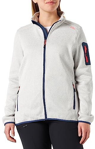 CMP - Knit-Tech-Jacke für Damen, Knochenrotes Fluo, D44