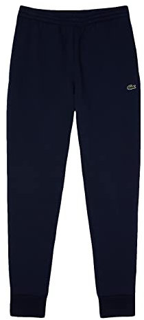 Lacoste Herren Hose Sporthose Trainingsgose Jogginghose, Farbe:Blau, Artikel:-166 bleu Marine, Größe:L