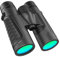GaRcan 12x42 Fernglas, wasserdicht und beschlagfrei, Fernglas für Erwachsene, mehrfach beschichtete Optik und BaK-4-Prismen für die Vogelbeobachtung von Erwachsenen, Outdoor, Jagd, Reisen