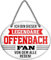 Blechschild ''Ich bin dieser legendäre Offenbach Fan'' 18x14cm Geschenk Lustige Sprüche Feier Vintage Retro Geburtstag Deko Party Überraschung Fan Fußball Mannschaft Verein Bolzen