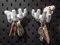 Haken für Ikea Skadis in Handform, Skadis Zubehör, Skadis Hand, Skadis Haken, Ikea Skadis Halter, Skadis Behälter, Skadis Hook, Skadis Container (Schwarz - Eine Hand)