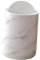 Sharplace Poubelle de salle de bain en marbre, conteneur à ordures élégant et réutilisable, poubelle intérieure amovible pour bureau, chambre à coucher, ferme, blanc petit