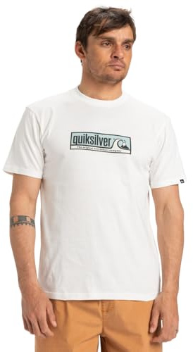 Quiksilver - Evo Endless Type T-Shirt mit kurzen Ärmeln - Mann