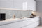 Dimex Küchenrückwand Folie Selbstklebend Beton II 420 x 60 cm | Klebefolie - Dekofolie - Spritzschutz für Küche | Made in EU