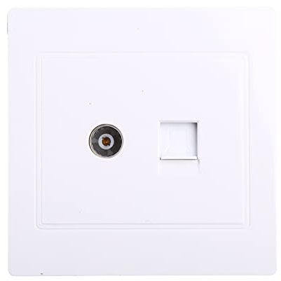 RJ45-Adapter + TV-Koaxial-Wandhalterung, Ausgang, Blende, Panel-Buchse