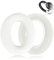 Aiivioll QC Ultra Silicone Ear Pads Cover for Bose QuietComfort Ultra Headphones, Washable Sweat Earpad Covers for QuietComfort Ultra Bluetooth Headphones Accessories Protective Pads Cover(White)