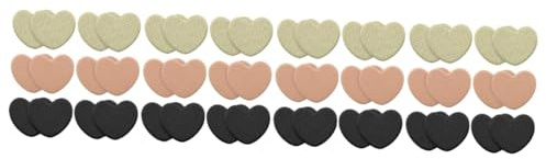 FRCOLOR 4 Sätze Sohlenpolster Sohlenpolster Schuhe Fußpilzcreme Griffe Kissen Sandalen Vorfußpolster Mittelfußpolster Filz Mittelfußpolster Schuheinlagen Atmungsaktiver Schwamm 6 Paare * 4