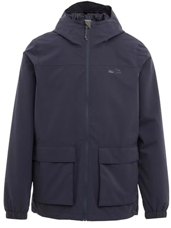 Peter Storm Men’s Spring Waterproof Jacket with Fitted Hood & 2 Zipped Pockets, Waterproof, Breathable, Insulated & Lined Raincoat, Ideal for Commuting, Walking, Hiking & Outdoor Recreation, 3000mm HH