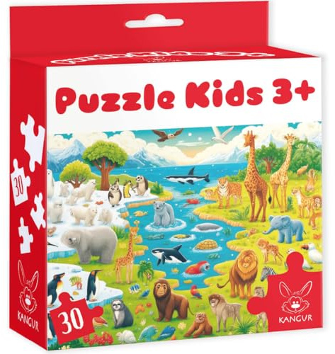 Puzzle Kids Autos 30 Teile Puzzles für Kinder ab 3 Jahren Lernspielzeug