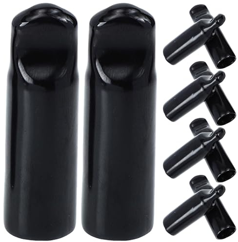 JOINPAYA 12pcs Black Rubber Beer Tap Plugs for Beer Faucet Protective Dust Covers with Sturdy Tear-resistant Material and Kitchen Use