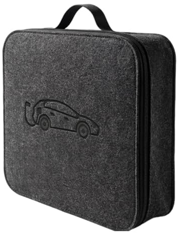 Reflimand Car Charger Storage Box for EV Cable, EV Charging Cable Storage Bag, Waterproof Charging Cables Bags, Protects and Organises Electric Cars Chargings Cables, EVCar Charger Storages Bag