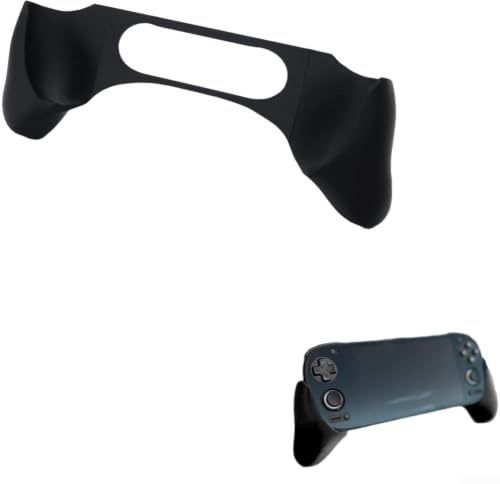 HEIBTENY Ergonomischer Gaming-Controller für Retroid Pocket 5 RP5, bequemer PC-Griff, präzise Handhabung, tragbares Design für längere Spiele (schwarz)