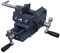 Tidyard Handbetrieben Maschinenschraubstock Kreuztisch-Schraubstock 265 x 122 mm Mit Leitspindeln,stabile Basis(Backenbreite:80 mm,Backen?ffnung:70 mm),Gusseisen
