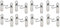Golden Grace Victorian Scroll Premium Door Handles on Shaped Backplate Lever Latch in Polished Chrome Finish, Epsom Design, 8 Pairs