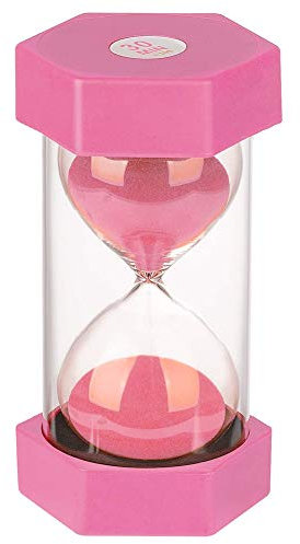 Sanduhr, Kinderuhr, dekorative Sanduhr, Timer können in Klassenzimmern, Küchen, Wohnungen, Büros und auch als dekorative Timeruhr (30 Minuten, pink)…