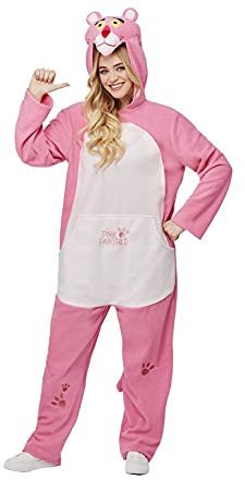 Smiffys Costume da Pantera Rosa con licenza ufficiale, M - Taglia 96,5-101,6 cm