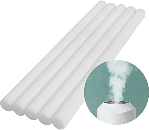qing yun Filter-Baumwollstäbchen, Luftbefeuchter, Schwamm-Stäbchen, Aroma-Diffusor, Filter-Stäbchen für Zuhause, Auto, Büro, Schlafzimmer (Länge: 20 cm, 20 Stück)