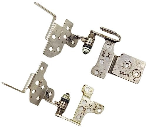 fqparts Laptop LCD Bildschirm Scharniere Achse für for ASUS X450 X450CA CC CP EA EP JB JF JN LA LAV LB LC X450LD X450LN X450LNV X450MD X450VB X450VC X450VE X450VP Silber