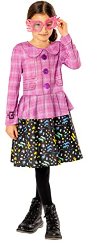 Rubies Official Luna Lovegood Costume for Kids – Includes Glitter Glasses & Skirt, Magical for Dress-Up & Imaginative Play