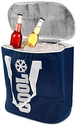 Stephans Möbelbörse Kühltasche Isoliertasche Kühlkorb Kühlbox Picknick Lunch Sport Urlaub Strand Thermo Tasche Camping 24 Liter