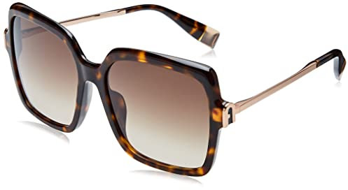 Furla SFU626 0706 Avana Media Lucida Sunglasses Woman Acetate, Square, 58