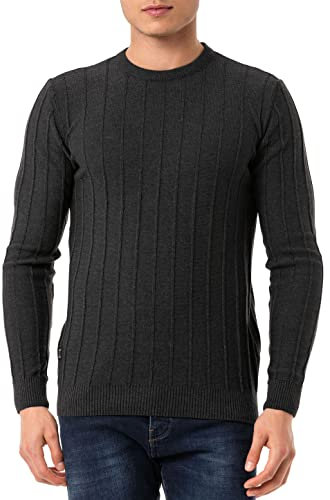 Red Bridge - Maglione da uomo, antracite., XL