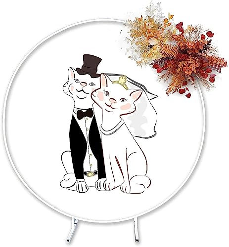 2M Metall Luftballon Bogen Kit,Traubogen,DIY Gebogene Bögen,Eisen Hochzeitsbogen,Gold Traubogen Hochzeit,DIY Metall Runde Ballon Bogen Girlande,Runder Ring Ballonbogen Kit,Weiß,1m