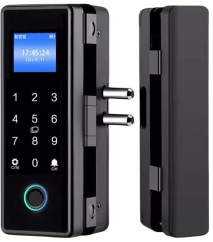 Cerradura de puerta de cristal inteligente, Cerrojo, Cierre puerta
