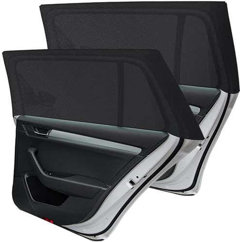 CAGAYA Sonnenschutz Auto,Sonnenschutz Auto Baby,Universal Auto Sonnenblende Autofenster Sonnenschutz Vorhang Schützt Kinder,Kinder & Haustiere （2 Stück） (XL)