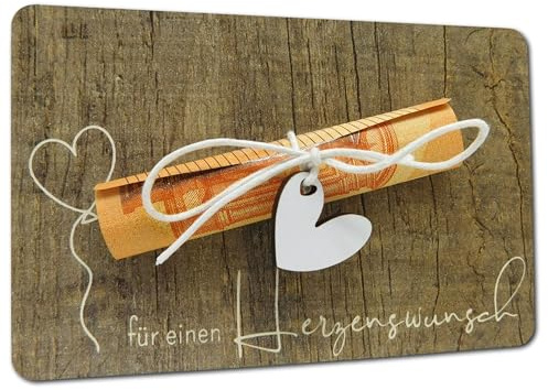 Geldgeschenk Holzkarte I Originelles kleines Geldgeschenk I Hochzeitsgeschenke I Geldgeschenke I Geldverpackung I Geschenk I Geld von Herzen verschenken