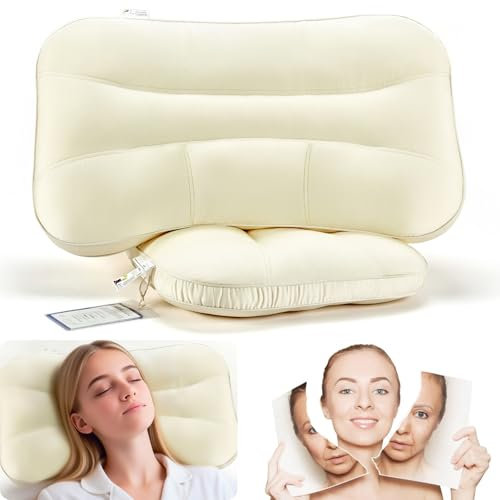 PROMEED Vitality Pillow, Deep Sleep Pillow for Side & Back Sleepers, Queen Size Bed Pillows for Sleeping, Anti-Aging Herbal Filling Pillows