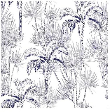 Fensterfolie Lila Palme Milchglasfolie Fensterfolie Blickdicht Milchglasfolie Selbstklebend Fenster Sichtschutzfolie Fenster Badezimmer Folie Fenster Sichtschutz (44x100cm)