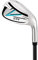 KVV Graphit Golf-Eisen für langsamere Swinger, Anfänger/High Handicap/Senioren/Damen, Rechtshänder (9er Eisen)
