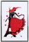 Bilderrahmen in Schwarz Fotorahmen aus Kunststoff Bilder Foto Posterrahmen Wanddeko Collage AC-6: Farbe: Schwarz | Format: 40x60