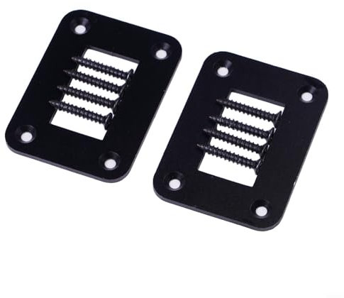 Robustes Metall-Wippschalter-Halter-Set, 2 Stück plus acht Befestigungsschrauben, um Ihre Bedürfnisse zu erfüllen