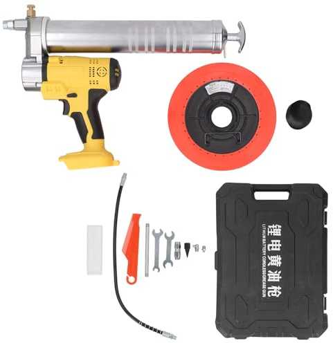 Elektrische Fettpresse, wiederaufladbar, vollautomatisch, batteriebetrieben, Dual-Use-Fettpresse für BL1830B2, BL18502, BL1850B2