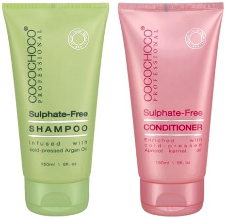 COCOCHOCO Professional Set Nach der Pflege - Sulfatfreies Shampoo (150 ml) und Sulfatfreies Konditioner (150 ml)