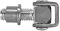 Gond de Porte 83 mm réglable avec Patte à Souder M18 Ferrure pour Portail Charnière pour Porte en Acier Gonds pour