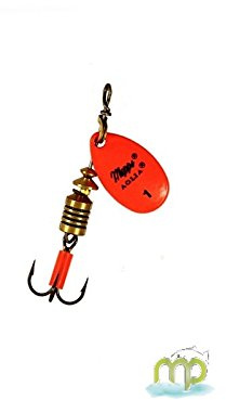 Mepps Aglia Spoon Fluorescent Orange