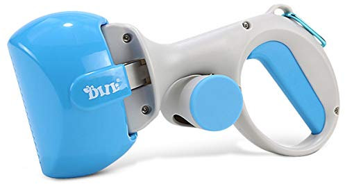 PETCUTE Recogedor excrementos para Perro recogedor de Popo de Perro Pinza Recoge excrementos Perro Pooper Scooper con Bolsas para heces