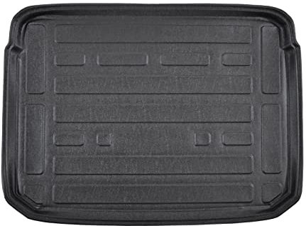 SCOUTT | Kofferraumwanne Laderaumwanne Kompatibel mit A3 8V Sportback 5-Türer 2012-2020, mit Hoher Rand, Kofferraum-Schutzmatte, Geriffelt