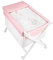 mibebestore Vestidura Minicuna Tijeras Elefantino Rosa (No Incluye Estructura)