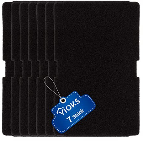 Set di filtri in schiuma per scambiatore di calore asciugatrice come beko 2964840200