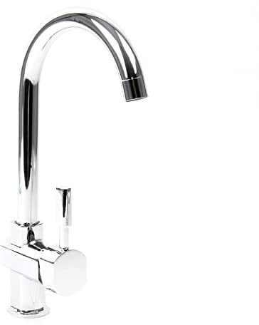 Wiltec Wasserhahn für Küchenarmatur um 360° drehbar, verchromt mit 16,41mm Anschluss (3/8)