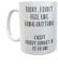 Decalarama Robert Downey Mug Gift - I Don't Feel Like Doing Anything Except Robert Downey Jr. I'd Do Him - Novelty Fan Thirst Cup