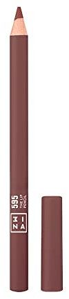 3INA MAKEUP - Vegan - The Lip Pencil 595 - Mittelbraun rot - Perfekt definierte Lippenkontur - Lippenkonturenstift - Permanent Lipliner - Lipliner Stift Soft Cremige Texture - Cruelty Free