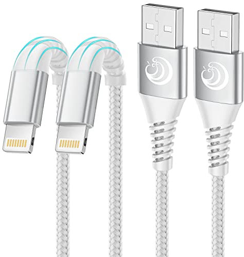 Yosou iPhone Ladekabel, Lightning Kabel [2Pack 2M] Schnellladekabel iPhone Fast Lightning auf USB iPhone Kabel Ladekabel Kompatibel mit iPhone 14 13 12 11 Pro XS Max XR X 8 7 Plus 5s SE 2020,iPad
