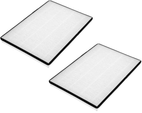 Trade-Shop 2x Zuluftfilter/Pollenfilter/Ersatzfilter F7 für Helios KWL EC 200 ECO, PRO, W, 300 baugleiche Geräte, Kunstfasern, Standard