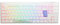 Ducky One3 Pure White TKL RGB Speed Silver Cherry MX Switch Keyboard - UK Layout