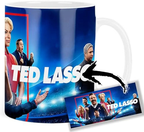 Ted Lasso Jason Sudeikis Tasse Keramikbecher Mug